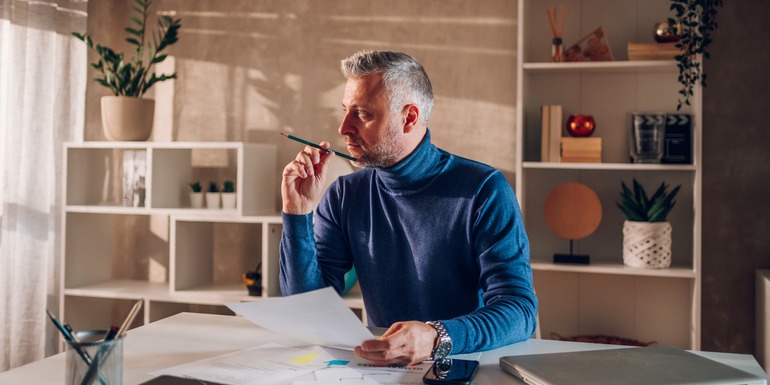 The gap between our income and ego